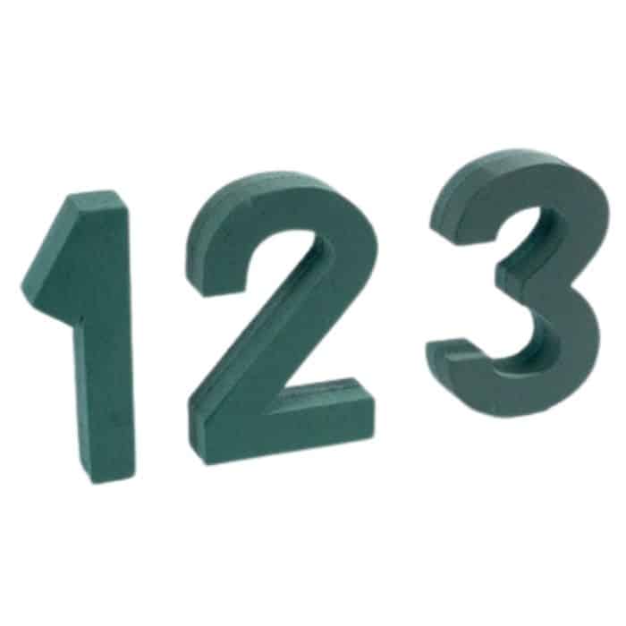 Floral Foam Numbers