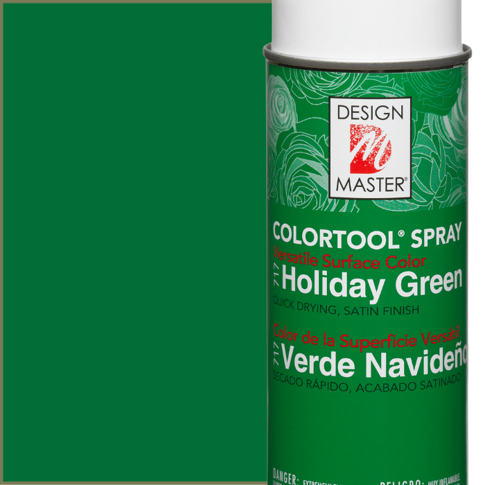 Design master colortool spray paint Holiday Green