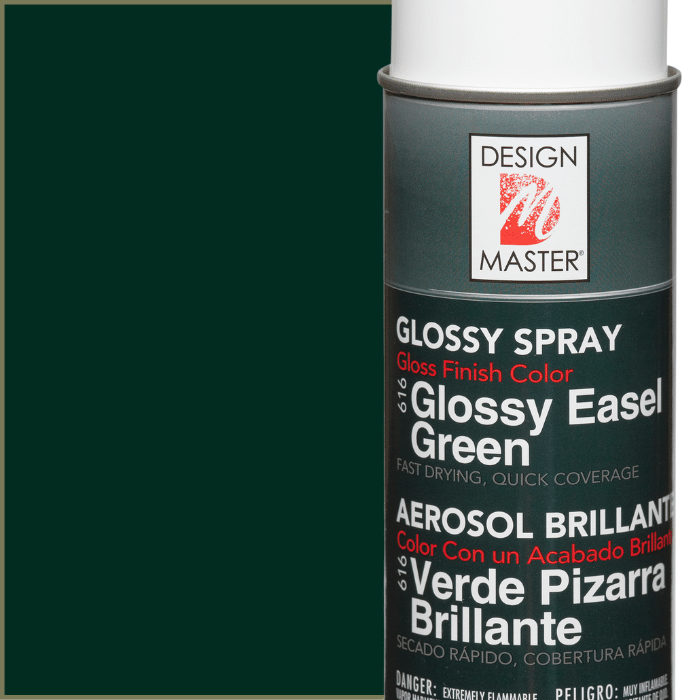 Design master glossy spray easel green