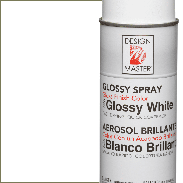 Design master glossy spray white