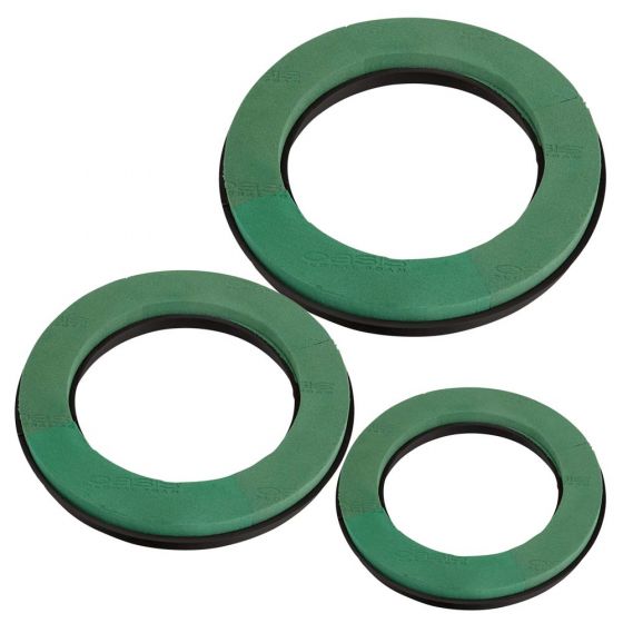 OASIS NAYLORBASE Floral Foam Ring 25cm | Carton of 10