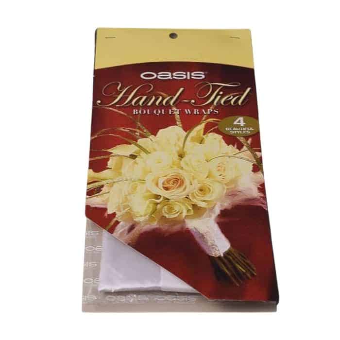 Bouquet Wrap Butterfly White