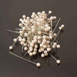 Corsage Pins - White - 6mm x 65mm